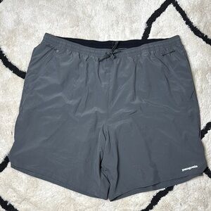 Patagonia Gray Hiking Outdoor Athletic Shorts